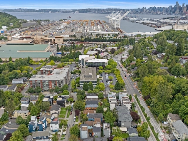 4116 25th Ave SW, Seattle, WA 98106 - aerial overview of property's location with a nearby body of water and nearby urban area