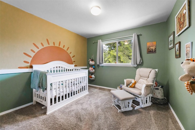 140 E Mountain View Dr, Allyn, WA 98524 - bedroom with carpet flooring and baseboards