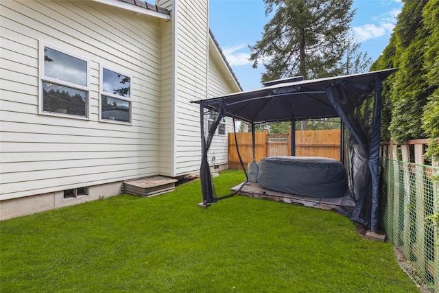 140 E Mountain View Dr, Allyn, WA 98524 - view of yard with a gazebo