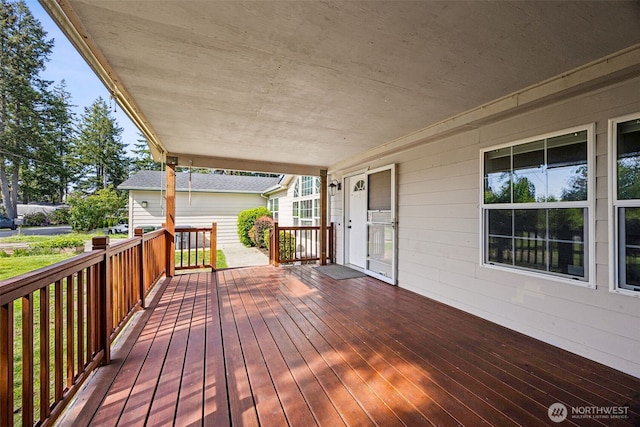 17419 11th Avenue Ct E, Spanaway, WA 98387 - view of wooden deck