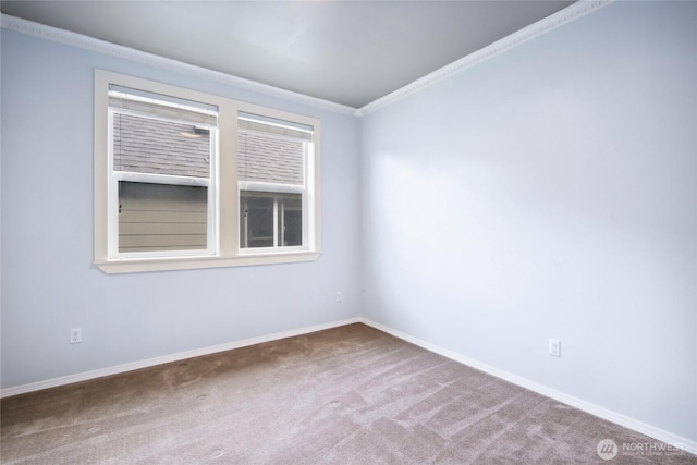 2529 10th Ct SE, Olympia, WA 98501 - carpeted empty room with baseboards and crown molding