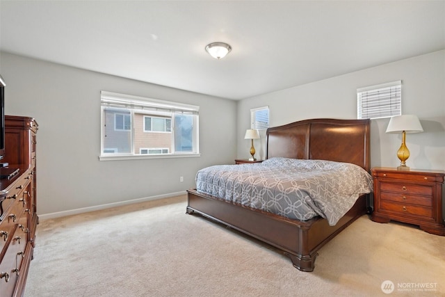 3808 Wildspitz St SE, Lacey, WA 98503 - bedroom with light carpet and baseboards