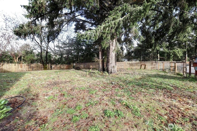 7300 V Pl, Long Beach, WA 98631 - view of fenced backyard