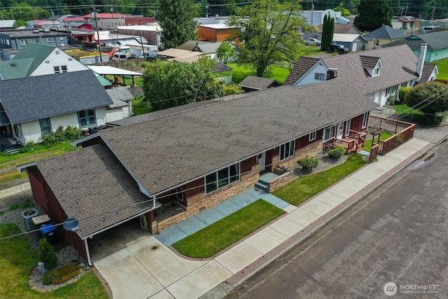 284 Division Ave, Morton, WA 98356 - aerial perspective of suburban area
