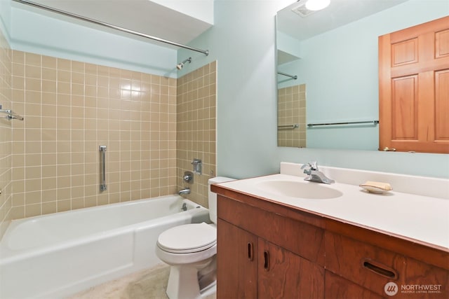 8005 Sand Point Way NE Unit A45, Seattle, WA 98115 - full bathroom with shower / tub combination, vanity, and toilet