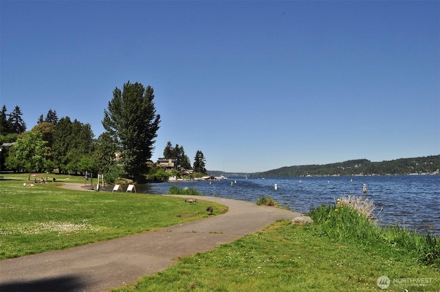 8005 Sand Point Way NE Unit A45, Seattle, WA 98115 - view of home's community featuring a water view and a lawn