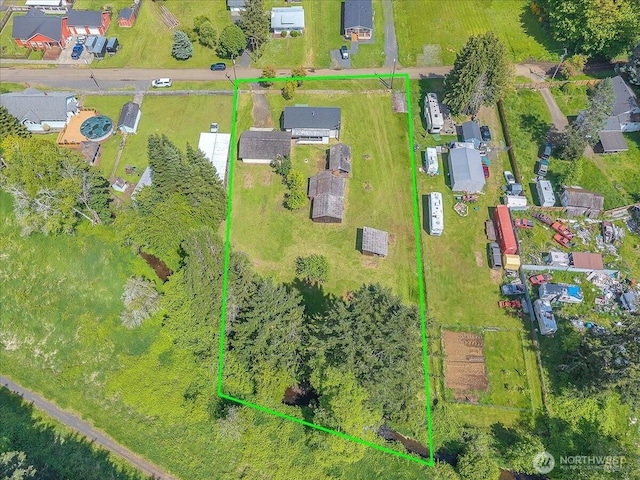 315 Washington St, Pe Ell, WA 98572 - view of property location featuring property parcel outlined