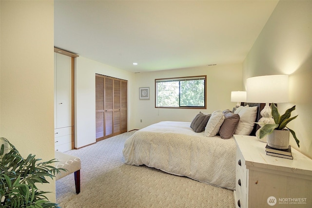 9430 Hoeder Ln, Bothell, WA 98011 - carpeted bedroom featuring recessed lighting and a closet