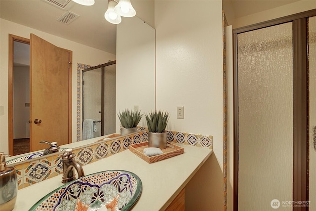 9430 Hoeder Ln, Bothell, WA 98011 - full bathroom with a stall shower and vanity