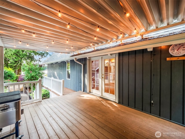271 E Ballantrae Dr, Shelton, WA 98584 - deck with french doors