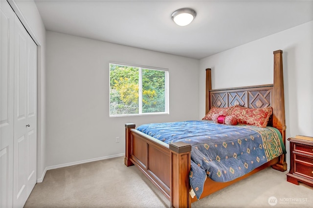 8130 104th Street Ct SW, Lakewood, WA 98498 - carpeted bedroom with a closet and baseboards