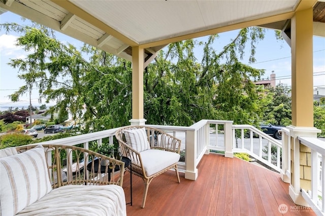 3929 SW Elmgrove St, Seattle, WA 98136 - view of deck
