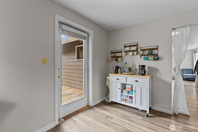 5003 219th St SW, Mountlake Terrace, WA 98043 - bar featuring light wood-style floors and baseboards