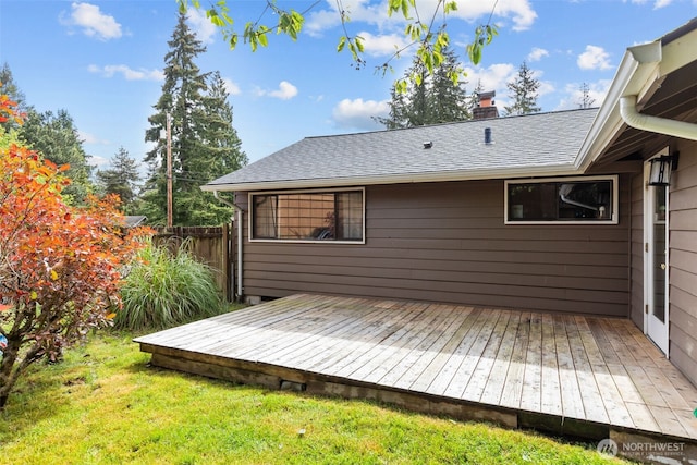 5003 219th St SW, Mountlake Terrace, WA 98043 - view of wooden deck