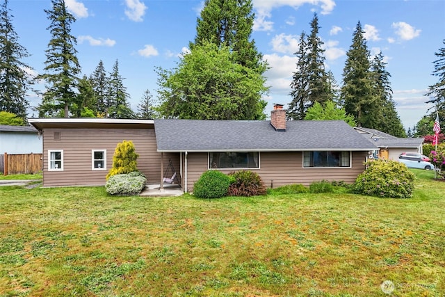 5003 219th St SW, Mountlake Terrace, WA 98043 - view of front of property with a chimney and roof with shingles