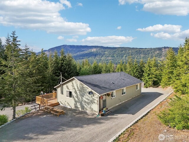 822 Filbert Rd, Cle Elum, WA 98922 - mountain view with a heavily wooded area