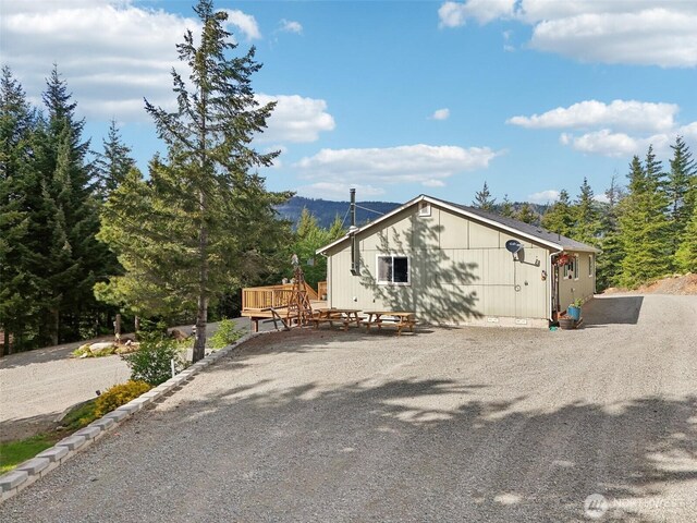 822 Filbert Rd, Cle Elum, WA 98922 - view of home's exterior with a wooden deck