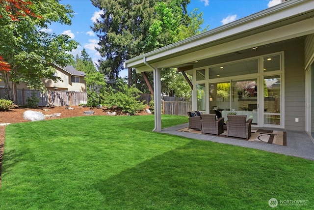 12126NE 106th Pl, Kirkland, WA 98033 - view of yard featuring a patio area