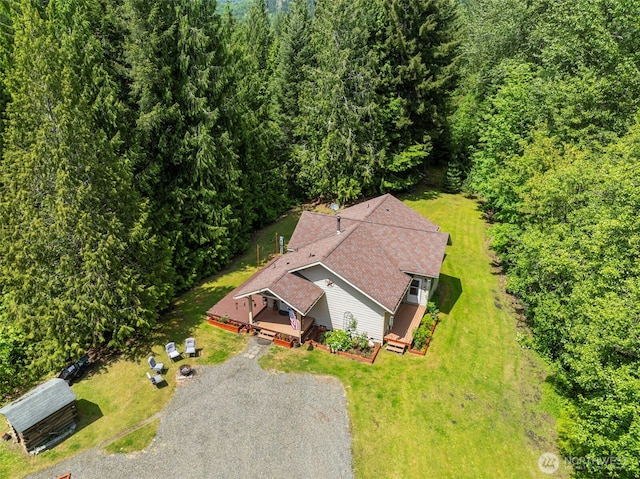 19243 Kiona Rd, Randle, WA 98377 - view from above of property