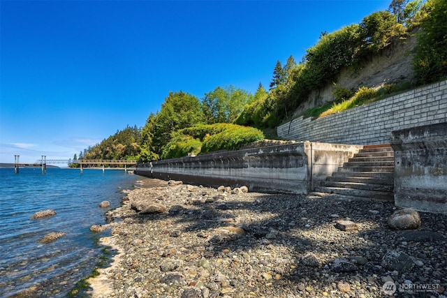 4486 E Harbor Rd, Freeland, WA 98249 - view of yard with a water view