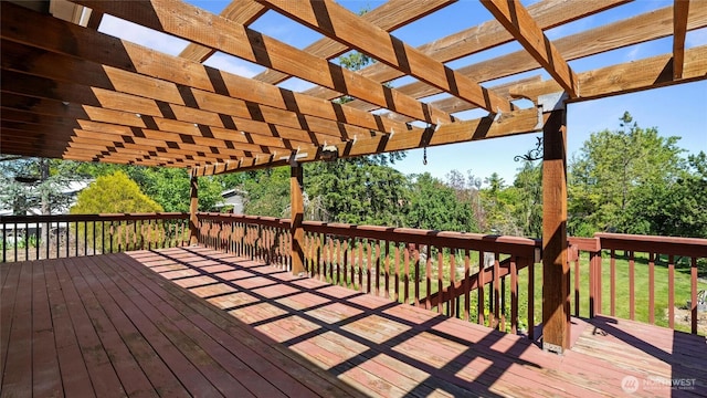 842 W Langdon Rd, Walla Walla, WA 99362 - wooden deck with a pergola