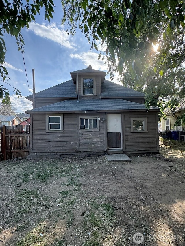 303 Methow St, Wenatchee, WA 98801 - rear view of property with roof with shingles