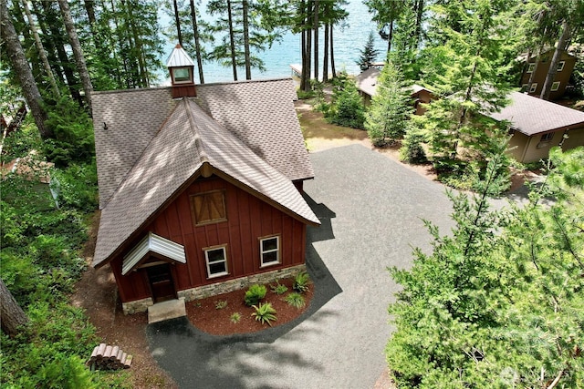 71 N Potlatch Dr N, Hoodsport, WA 98548 - view of subject property with a nearby body of water