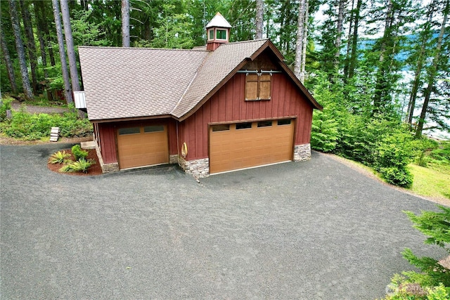 71 N Potlatch Dr N, Hoodsport, WA 98548 - view of detached garage