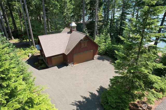 71 N Potlatch Dr N, Hoodsport, WA 98548 - aerial view of property and surrounding area