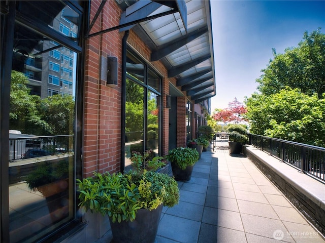 2721 1st Ave Unit Ph06, Seattle, WA 98121 - view of patio / terrace featuring a balcony