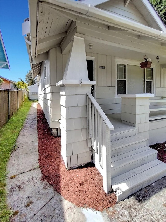 2526 S J St, Tacoma, WA 98405 - entrance to property featuring covered porch