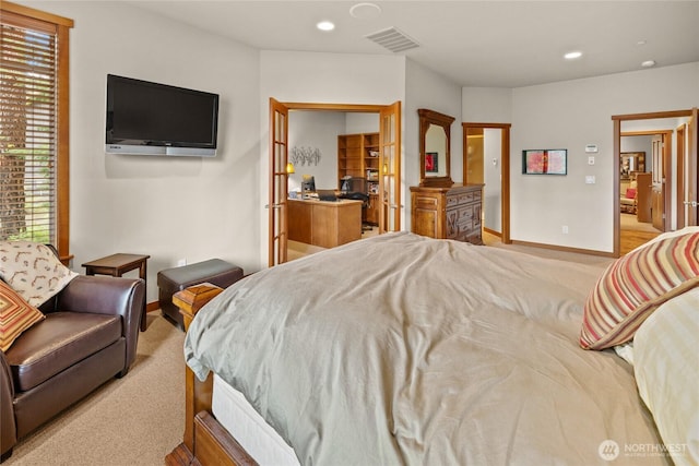 2101 Coal Mine Way, Cle Elum, WA 98922 - carpeted bedroom with baseboards and recessed lighting