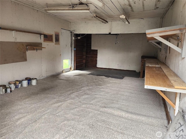 211 E Cherry St, Centralia, WA 98531 - below grade area with carpet floors