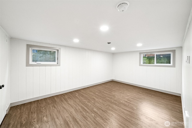 2228 Cinkovich St, Enumclaw, WA 98022 - spare room with wood finished floors and a smoke detector