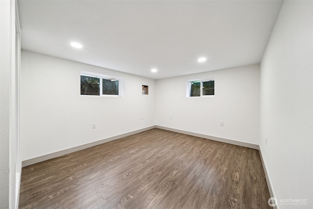 2228 Cinkovich St, Enumclaw, WA 98022 - spare room with wood finished floors and recessed lighting