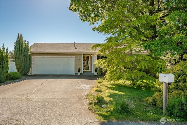 8459 Catalina Ct, Blaine, WA 98230 - view of front facade featuring a garage and concrete driveway