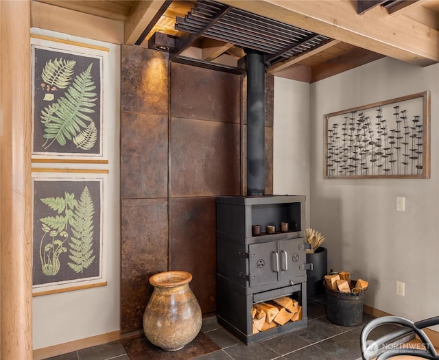 2466 Westlake Ave N Unit 5, Seattle, WA 98109 - detailed view of a wood stove
