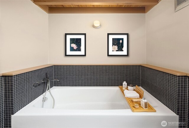 2466 Westlake Ave N Unit 5, Seattle, WA 98109 - bathroom featuring a garden tub