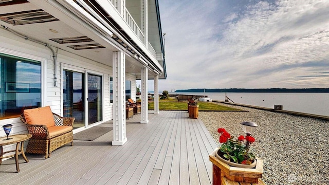 14028 Evergreen Way, Stanwood, WA 98292 - view of wooden deck
