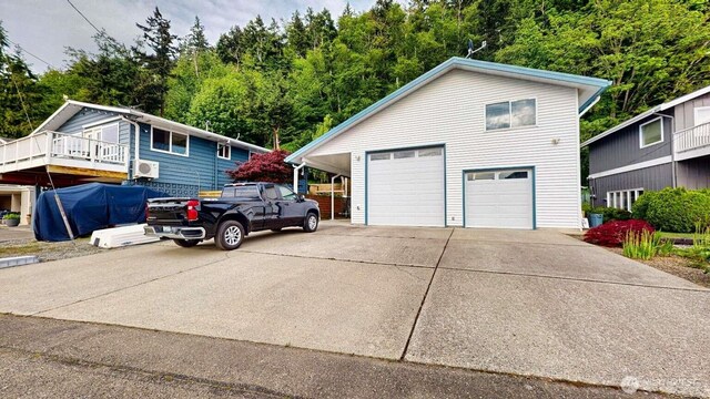 14028 Evergreen Way, Stanwood, WA 98292 - view of front of home with a garage