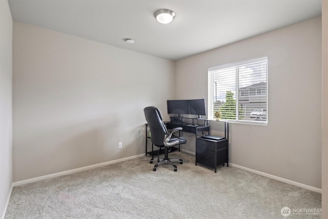 15013 Iverson Loop SE, Yelm, WA 98597 - carpeted office with baseboards