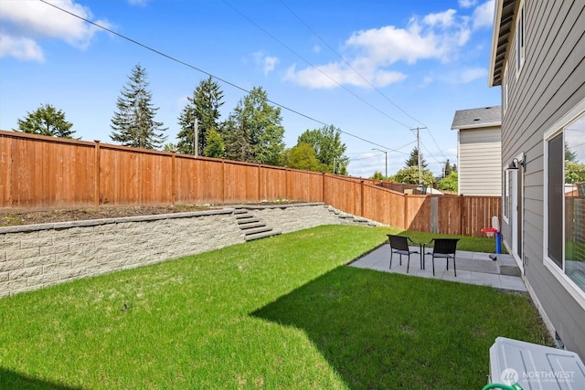 15013 Iverson Loop SE, Yelm, WA 98597 - view of yard with a patio area
