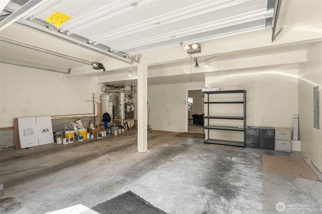 2024 N 145th St, Shoreline, WA 98133 - garage with a garage door opener and electric panel