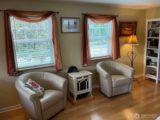 1403 Thomas St, Port Townsend, WA 98368 - sitting room featuring healthy amount of natural light, wood finished floors, and baseboards