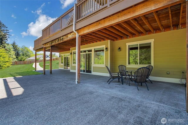 9440 Piperhill Dr SE, Olympia, WA 98513 - view of patio / terrace with a deck