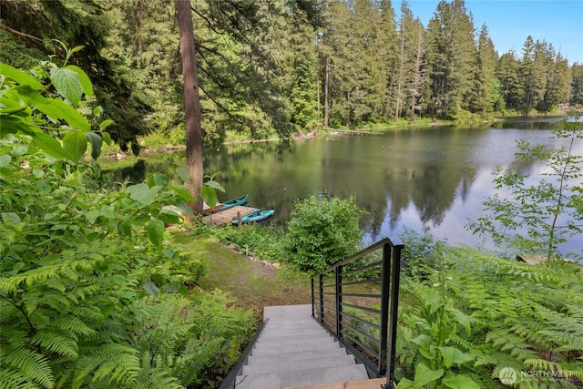 13703 Tastad Rd, Arlington, WA 98223 - water view with a forest