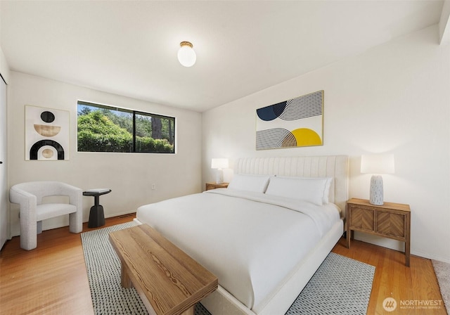 6217 Hillcrest Dr SW, Lakewood, WA 98499 - bedroom with light wood-style floors