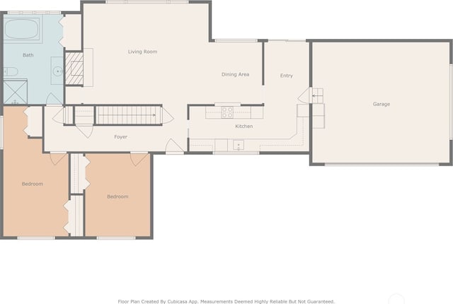 6217 Hillcrest Dr SW, Lakewood, WA 98499 - floor plan / room layout