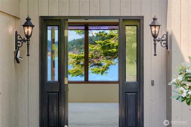 16004 Snee Oosh Rd, La Conner, WA 98257 - entryway with carpet