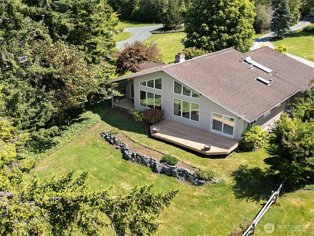 16004 Snee Oosh Rd, La Conner, WA 98257 - view from above of property